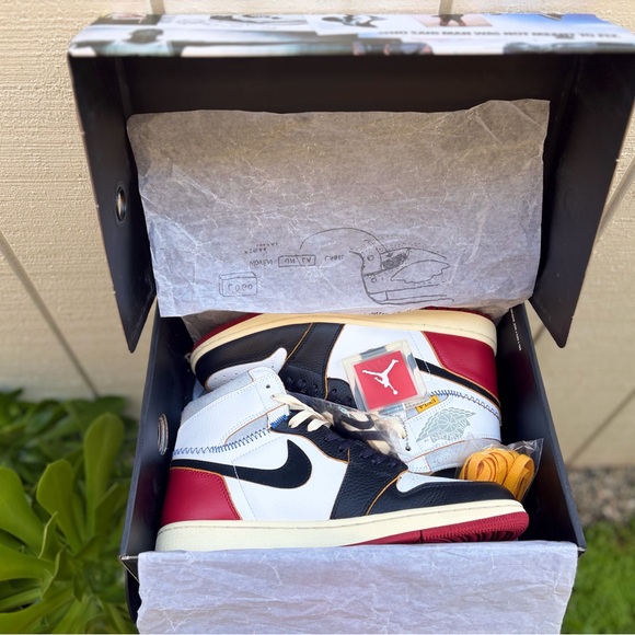 Jordan Other - Jordan 1x UnionLA Black toe